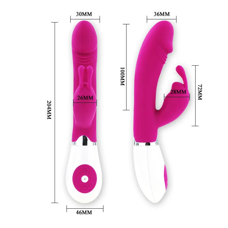 pretty love - flirtation vibrador con rabbit gene imagen 6 | karma sex & shop