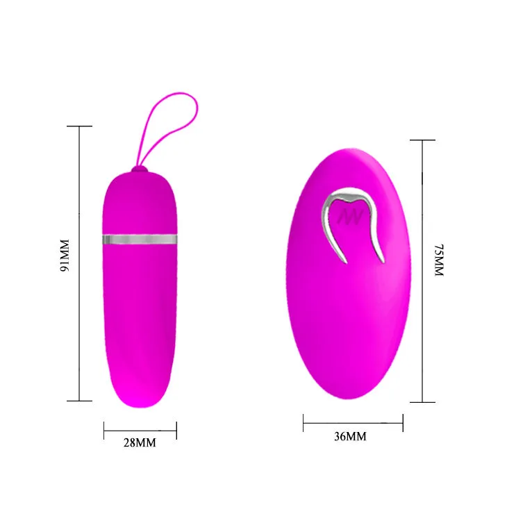 pretty love - huevo vibrador debby con mando imagen 7 | karma sex & shop