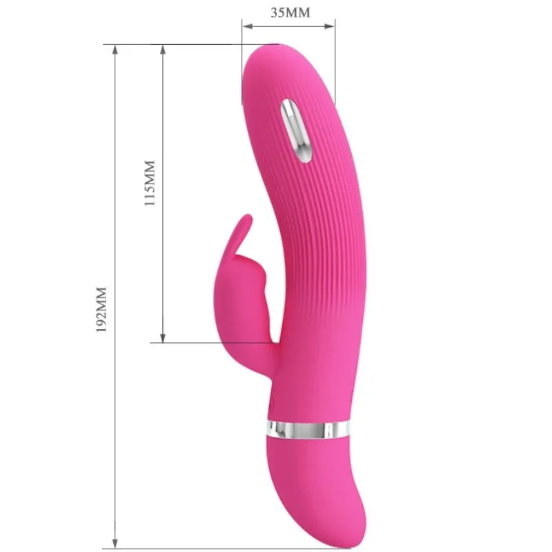pretty love - flirtation ingram electroshock vibrator imagen 6 | karma sex & shop