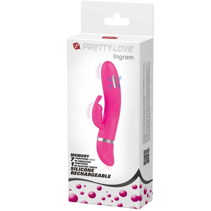pretty love - flirtation ingram electroshock vibrator imagen 8 | karma sex & shop