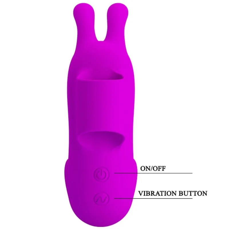 pretty love - smart dedal recargable con rabbit imagen 3 | karma sex & shop