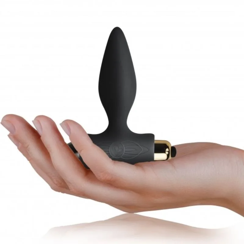 rocks-off - plug anal para principiantes petite sensations - negro imagen 2 | karma sex & shop
