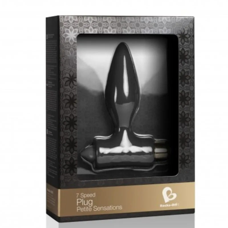 rocks-off - plug anal para principiantes petite sensations - negro imagen 3 | karma sex & shop